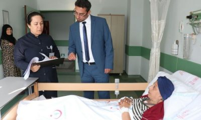 Felç geçiren kadın, yeniden ayağa kalktı