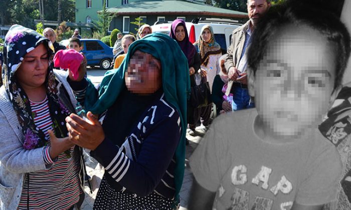 Kazada ölen küçük Erol’un cenazesinde aile dramı ortaya çıktı