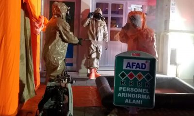 Kimyasal alarm! Karantinaya alındı, bina tahliye edildi