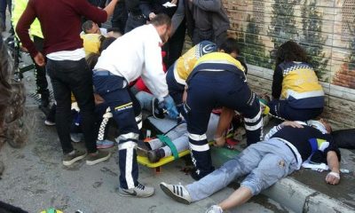 Otomobil köprüden uçtu, can pazarı yaşandı