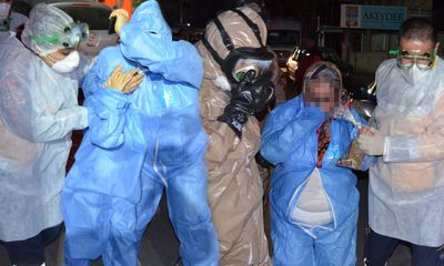 Zarf içinden kimyasal toz çıktı; 5 kişi hastanelik oldu