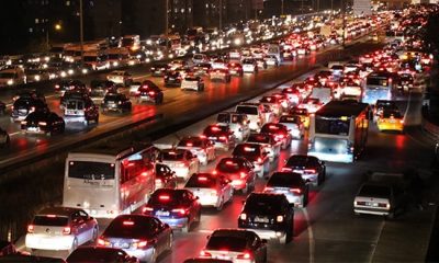 İstanbul’da trafik yoğunluğu yüzde 76’ya ulaştı