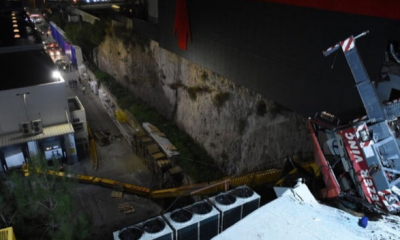 AVM’de vinç faciası