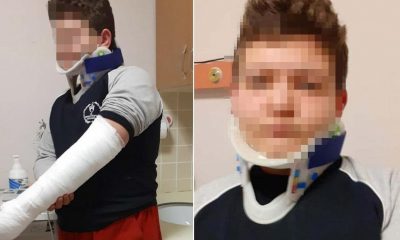 Anne-babası darbedip, sokağa attı