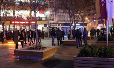 Bolu’daki 3.6’lık deprem vatandaşları sokağa döktü