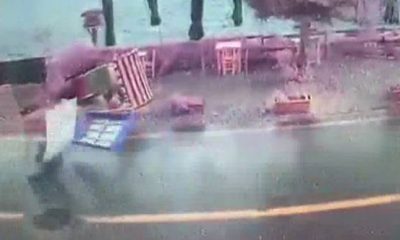 Fırtına Bodrum’u vurdu, ortalık savaş alanına döndü