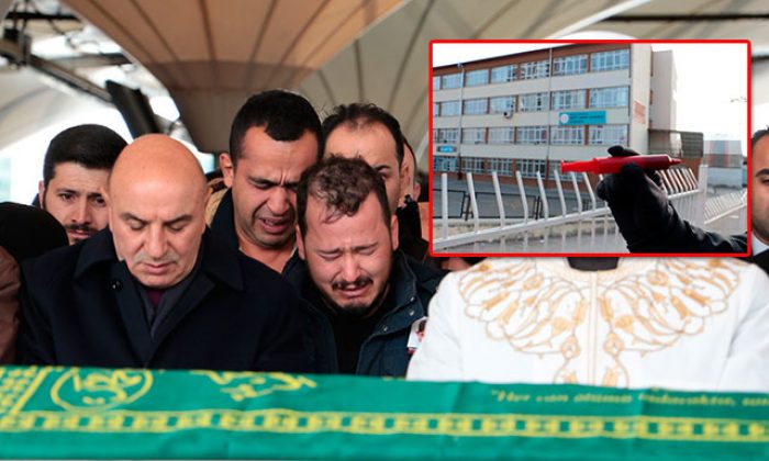 Okulda çikolata yerken ölen Mert, toprağa verildi