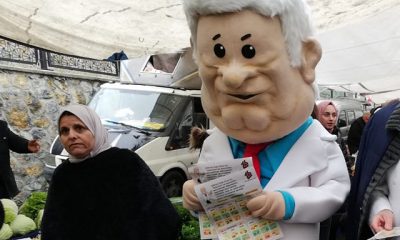 Pazarda onu görenler şoke oldu!