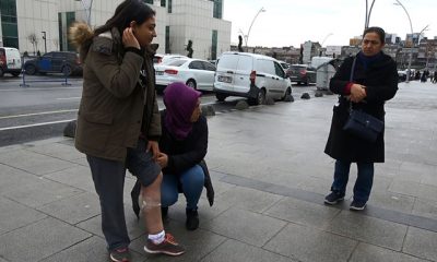 Sultangazi’de başıboş köpekler yolda yürüyen genç kıza saldırıp ısırdı