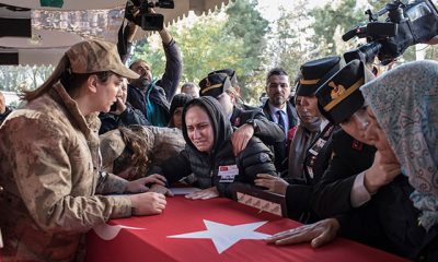 Şehit Üstçavuş Esma Çevik son yolculuğuna uğurlandı