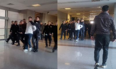 18 yıl cezayı duyunca adliyeden kaçmaya çalıştı