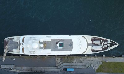 32 milyon Euro’luk yat İstanbul Boğazı’na demir attı