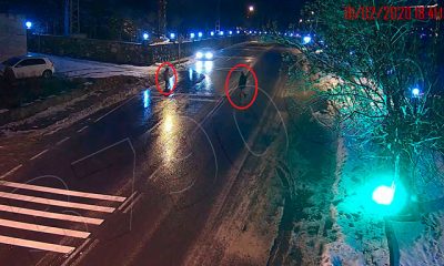 Ankara’da hayvan heykellerinin parçalanması mobese kamerasında