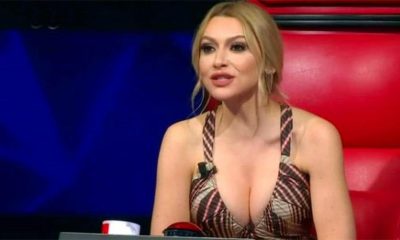 Hadise’nin ‘göğüs dekoltesi’ onu ele verdi!