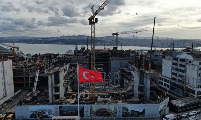 Yeni Atatürk Kültür Merkezi Taksim’de yükselmeye başladı