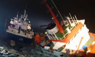 İstanbul’da 2 gemi çarpıştı! Batma tehlikesi var