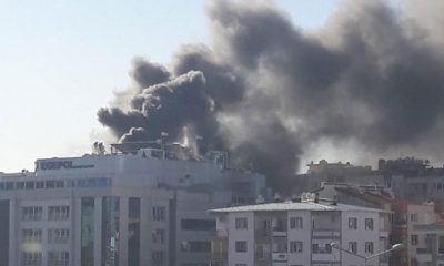 İzmir’de, özel hastanede yangın