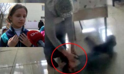 Öğretmenden şiddet gören öğrenci: Arkadaşımla konuştuğum için vurdu
