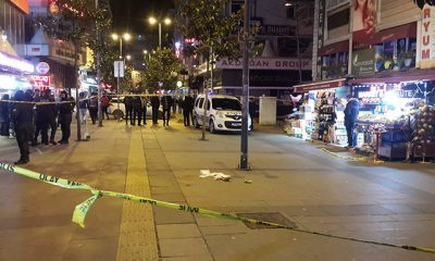 Yemek yerken başından vuruldu!