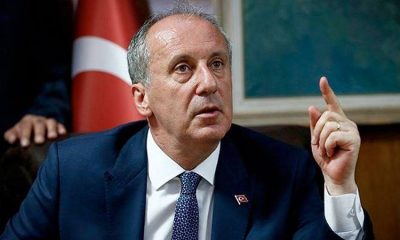 Muharrem İnce’den erdoğan’a dert tepki
