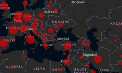 Corona Virüs haritası – Corona Virüs Verileri