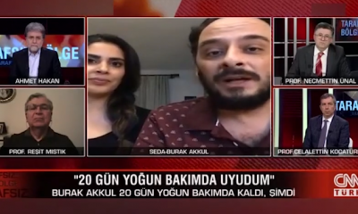 Corona virüsü yenen Burak Akkul, süreci anlattı