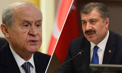 Fahrettin Koca, Devlet Bahçeli’nin canlı yayında reddetti