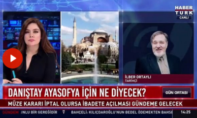 İlber Ortaylı’dan çarpıcı Ayasofya yorumu