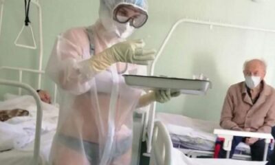 Corona hastalarına iç çamaşırıyla bakan hemşire yeni mesleğini açıkladı