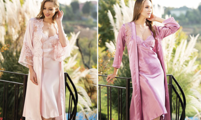 Saten Sabahlık Modelleriyle Güne Güzel Başlayın