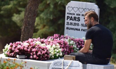 Harun Tan, oğlu Pars’ın doğum gününde mezarını ziyaret etti