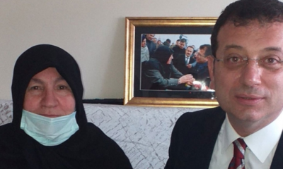 Ekrem İmamoğlu’dan Mahruze Keleş’e ziyaret …