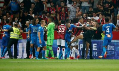 Nice-Marsilya maçı yarıda kaldı!