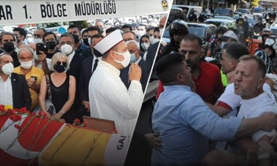 Ferhan Şensoy’un cenazesinde çirkin saldırı!