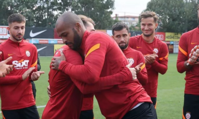 Galatasaray’da Marcao ile Kerem Aktürkoğlu takım önünde barıştı