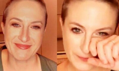 Kanserle mücadele eden Canan Ergüder’in gözyaşları