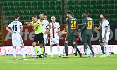 Alanyaspor-Beşiktaş maçında tartışmalı ofsayt kararı!