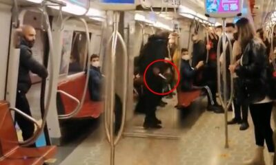 Kadıköy metrosunda dehşete düşüren anlar