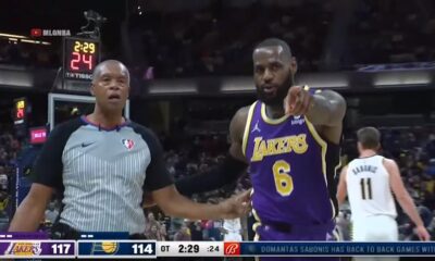 Lebron James, iki Indiana taraftarını salondan attırdı