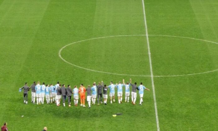 Trabzonsporlu futbolculardan seyirci yasağına protesto