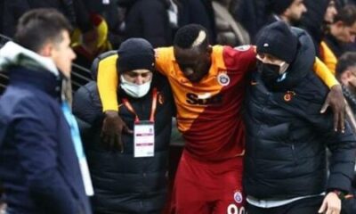 Galatasaray’da Mbaye Diagne sakatlandı