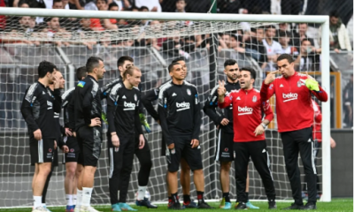 Beşiktaş, Vodafone Park’ta taraftarı önünde çalıştı