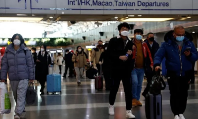 Sınırları açan Çin’den gelen yolcuların yarısında Covid-19 çıktı