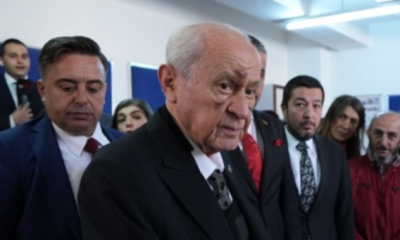 Devlet Bahçeli’nin yüzündeki morluklar dikkati çekti