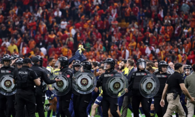 Fenerbahçe’den saha ortasında ‘kalkanlı’ sevinç