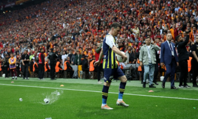 Galatasaray-Fenerbahçe derbisinde Mert Hakan Yandaş’a tepki