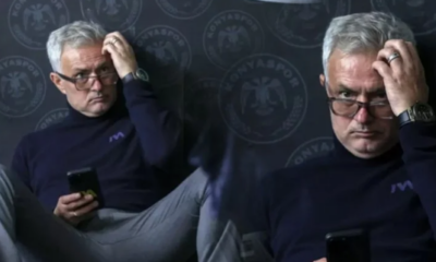 Jose Mourinho’nun Oturuşu büyük tepki çekti!