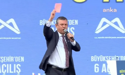 Özgür Özel’den ‘kırmızı kart’ eleştirilerine ilk yanıt