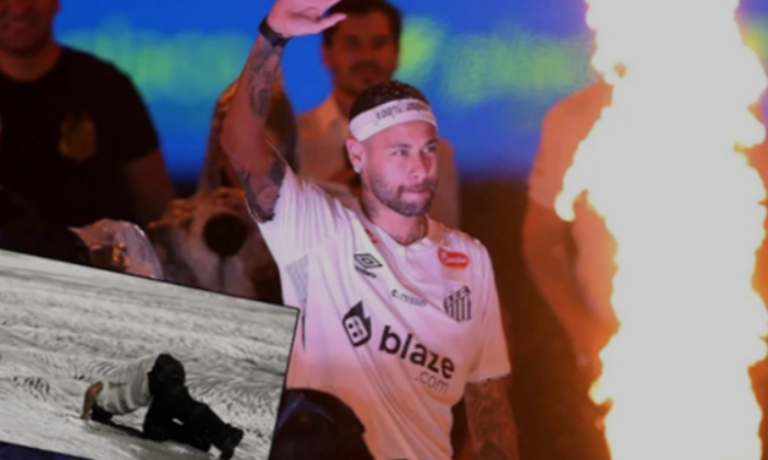 Neymar’a görkemli karşılama! Önlerinde eğildi