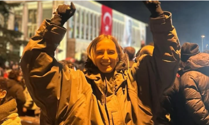 Didem Soydan, Ekrem İmamoğlu için Saraçhane’ye gitti: Korkma